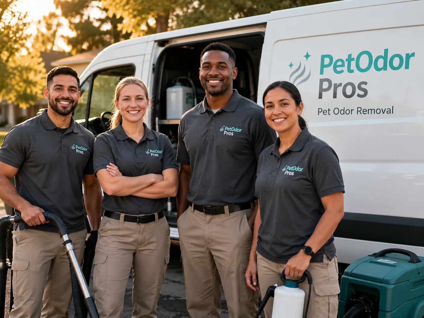 Pet Odor Removal team serving Hineston, LA